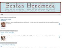Tablet Screenshot of bostonhandmade.org